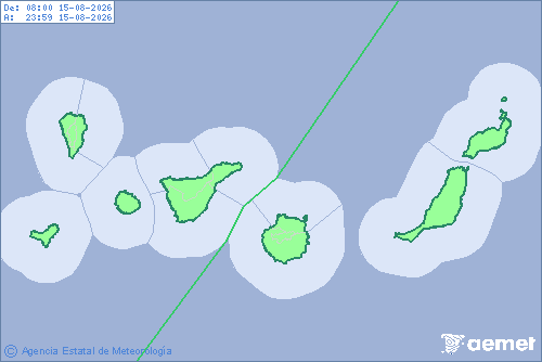 imagen avisos y alertas meteorologicas para hoy
